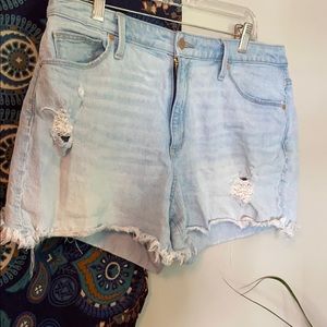 Highrise Jean Shorts